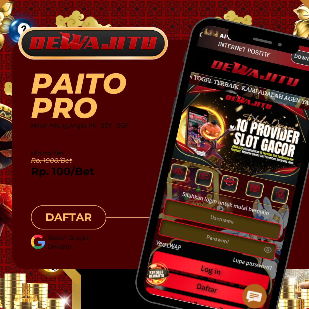 DewaJitu Paito Pro 💼 Mesin Hitung Angka HK · SDY · SGP